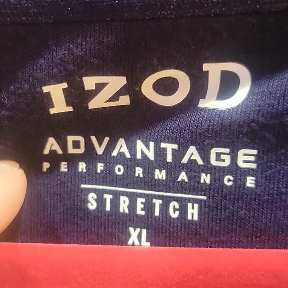 Mens Izod sweatshirt. COLOR Blue.Size XL. - Picture 3 of 4